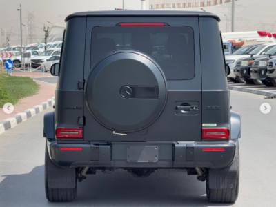 2022 Mercedes-Benz G63 AMG 4.0L V8 Twin-Turbocharged Petrol Engine Black Grey SUV