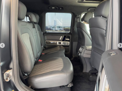2022 Mercedes-Benz G63 AMG 4.0L V8 Twin-Turbocharged Petrol Engine Black Grey SUV