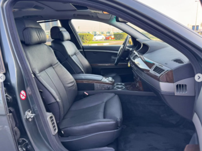 2003 BMW 745i 4.4 Litres Naturally Aspirated 8-cylinder Petrol Engine Grey Black Sedan RWD