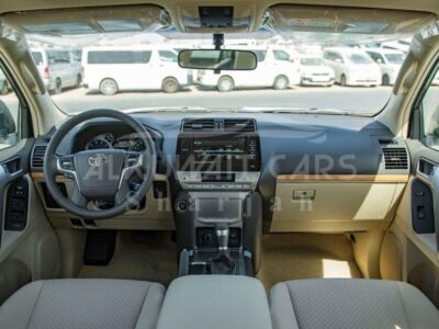 2023 Toyota Prado VX 4.0 Liters 6 Cylinders Petrol Engine White Beige SUV Automatic