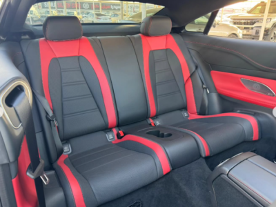 2020 Mercedes-Benz E53 AMG 3.0-liter turbocharged inline-6 Petrol Engine Black Red Sedan