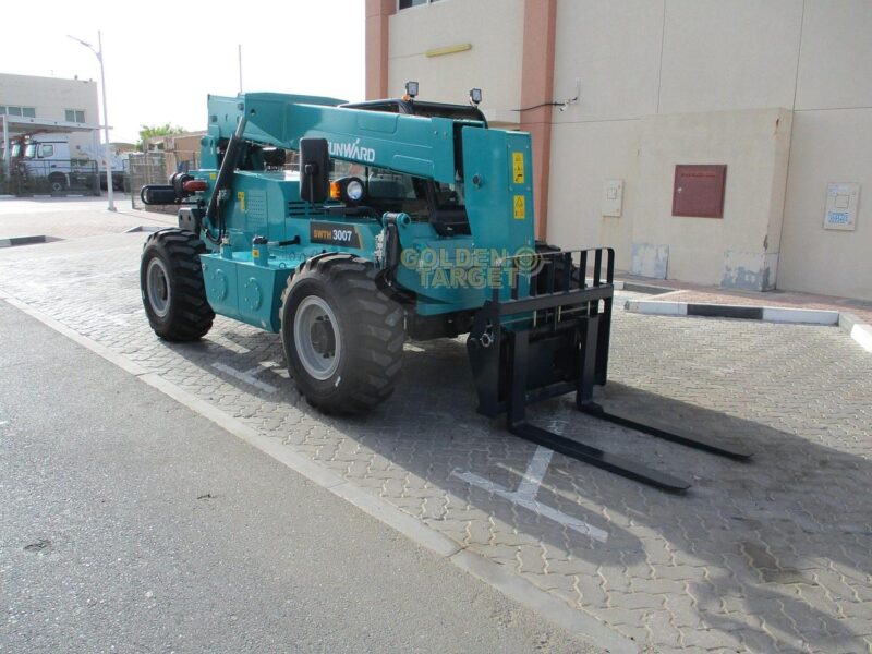 2024 SUNWARD SWTH3007 Telehandler 4 Cylinder Yuchai YC4DK75-T303 Engine Blue
