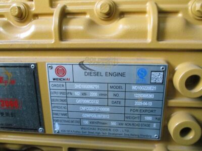 2025 SUNWARD SL52W Wheel Loader WEI CHAI 6-cylinder Diesel Engine Automatic Blue