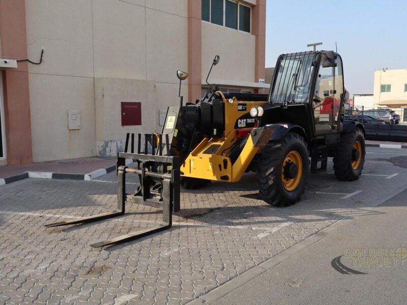 2013 Caterpillar TH417 Boom Loader 4 CylinderCAT Diesel Engine Automatic Yellow