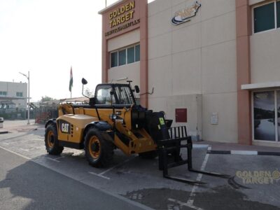 2013 Caterpillar TH417 Boom Loader 4 CylinderCAT Diesel Engine Automatic Yellow
