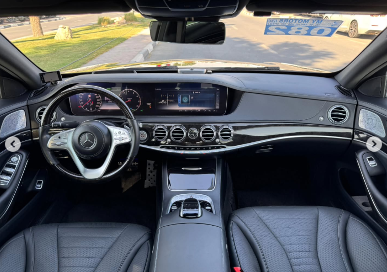 2019 Mercedes-Benz S 450 Long Wheelbase 3.0 Litre V6 Petrol Engine Black Sedan Automatic RWD