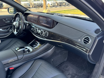 2019 Mercedes-Benz S 450 Long Wheelbase 3.0 Litre V6 Petrol Engine Black Sedan Automatic RWD