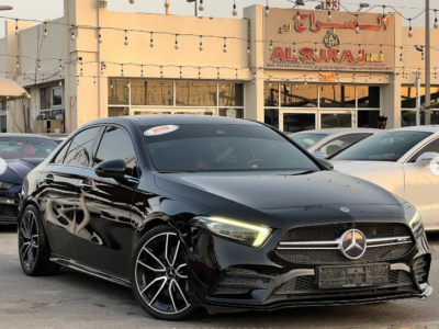 2020 Mercedes-Benz AMG A 35 4MATIC 2.0L Inline-4 Turbocharged Petrol Engine Black Red Sedan GCC