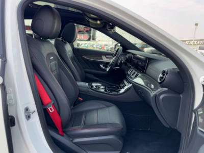 2019 Mercedes-Benz E53 AMG 3.0-liter turbocharged inline-six Petrol Engine White Black Sedan