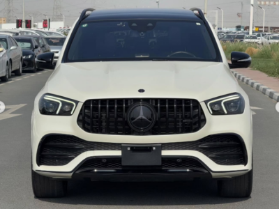 2021 Mercedes-Benz GLE 53 AMG 3.0L Inline-6 Turbocharged with EQ Boost White Black SUV