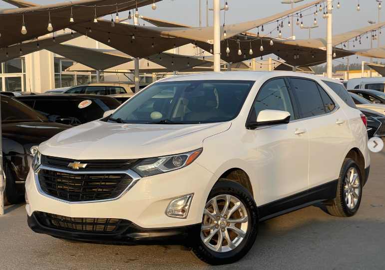 2020 Chevrolet Equinox 1.5 Litres Turbo 4-Cylinder Petrol Engine White Black Compact SUV FWD