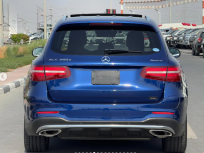 2017 Mercedes-Benz GLC 350e 4MATIC 2.0 Litres Inline-4 Cylinder Engine Blue Grey Luxury SUV