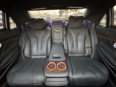 2014 Mercedes-Benz S 550 4.7 Liters V8 Twin-Turbocharged Petrol Engine Black Luxury Sedan RWD