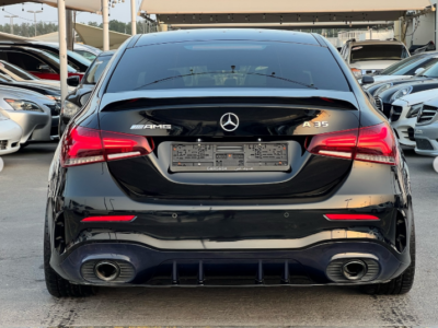 2020 Mercedes-Benz AMG A 35 4MATIC 2.0L Inline-4 Turbocharged Petrol Engine Black Red Sedan GCC