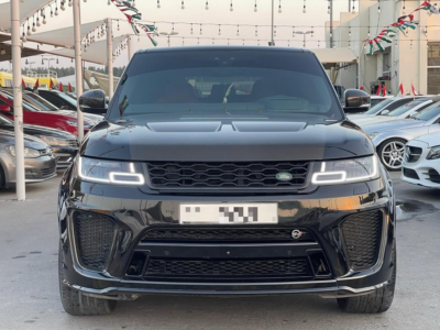 2021 Land Rover Range Rover Sport SVR 5.0L Supercharged V8 Petrol Engine Black Red SUV