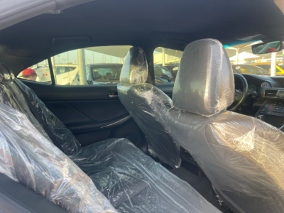 2019 Lexus IS300 2.0L Turbocharged 4-cylinder Engine White Black Sedan