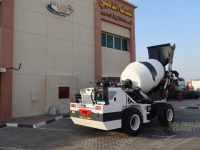 2026 SOLUTION SC25 Self Loading Mixer 4-cylinder Dongfeng Cummins 4BT3.9-C100 Diesel Engine White