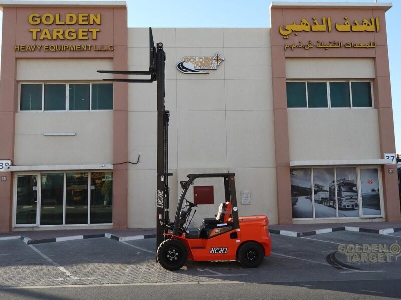 2025 HCH1 CPC35 Diesel Forklift 4 Cylinder Diesel Engine Automatic Orange