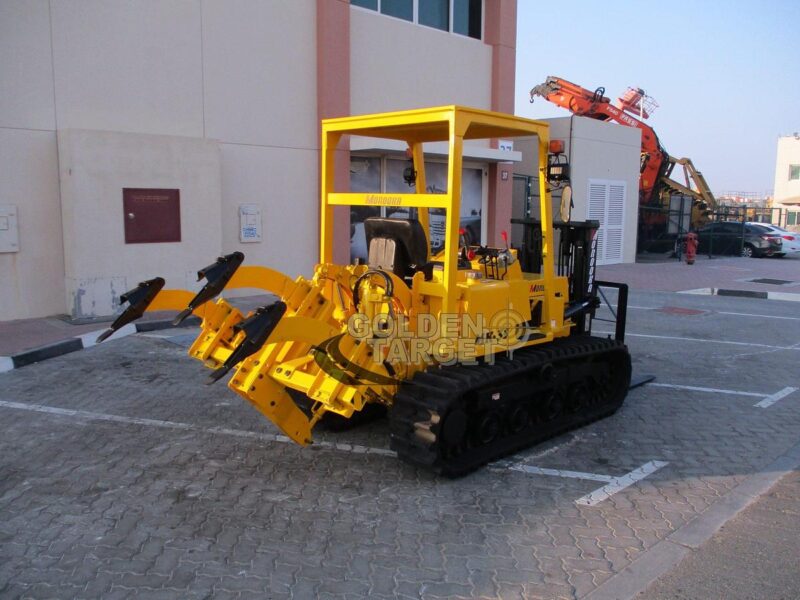2006 MOROOKA MK35 Crawler Forklift 4 Cylinder Diesel Engine Yellow
