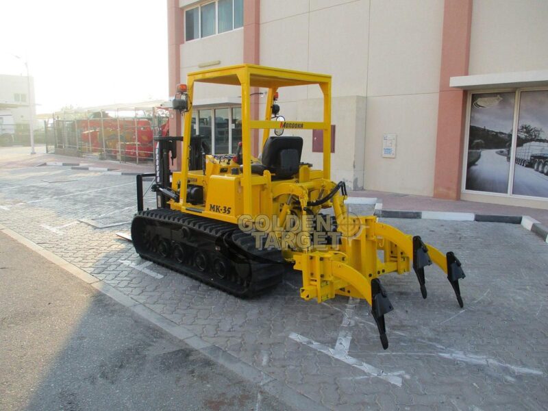 2006 MOROOKA MK35 Crawler Forklift 4 Cylinder Diesel Engine Yellow