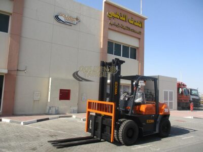 2025 NEW SOCMA HNF-70 Forklift ISUZU 6BG1 6 Cylinder Diesel Engine Orange