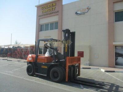 2025 NEW SOCMA HNF-70 Forklift ISUZU 6BG1 6 Cylinder Diesel Engine Orange