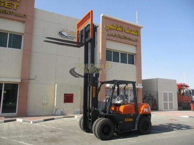 2025 NEW SOCMA HNF-70 Forklift ISUZU 6BG1 6 Cylinder Diesel Engine Orange