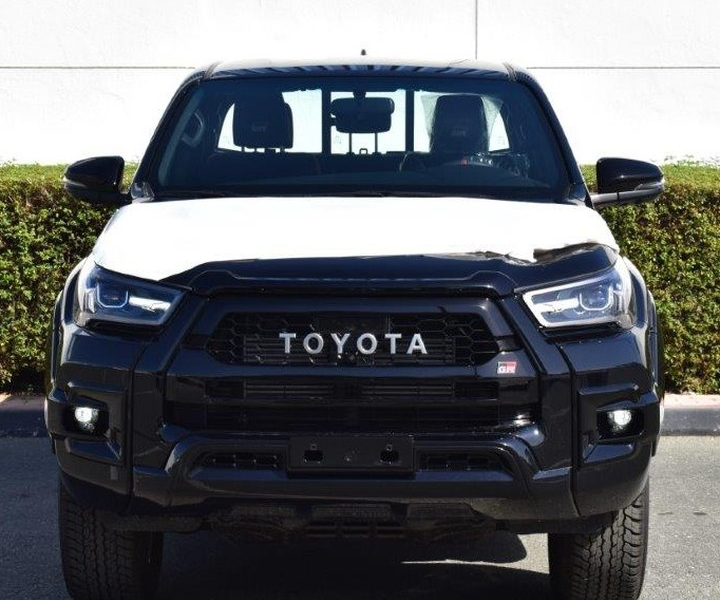 2022 Toyota Hilux GR Sport 2.8 Litres 4 Cylinders Turbo Diesel Engine Black Pickup Truck