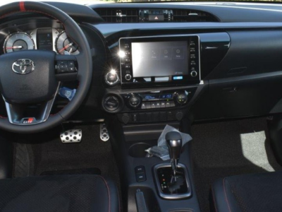 2022 Toyota Hilux GR Sport 2.8 Litres 4 Cylinders Turbo Diesel Engine Black Pickup Truck