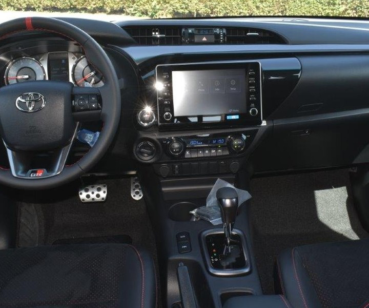 2022 Toyota Hilux GR Sport 2.8 Litres 4 Cylinders Turbo Diesel Engine Black Pickup Truck