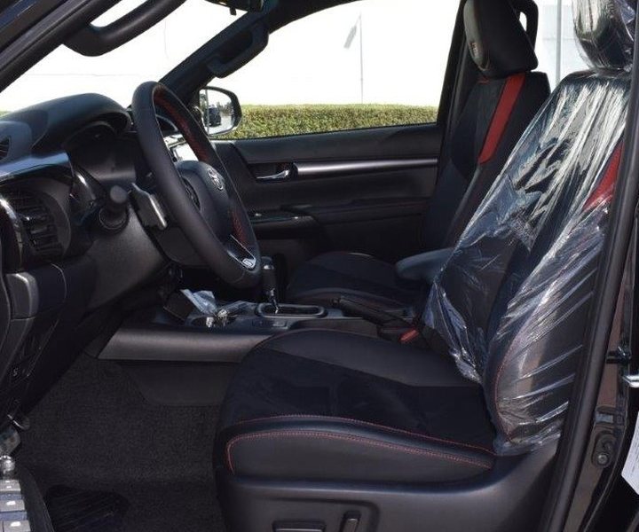 2022 Toyota Hilux GR Sport 2.8 Litres 4 Cylinders Turbo Diesel Engine Black Pickup Truck