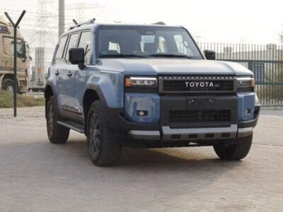 2025 Toyota Prado Full Option VXR 2.4 Liters 4-Cylinder Turbo Petrol Engine Blue Brown SUV
