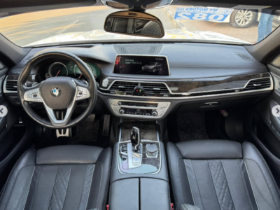 2017 BMW 750Li 4.4 Liters 8-cylinder Petrol Engine White Black Sedan Full Option Clean Title