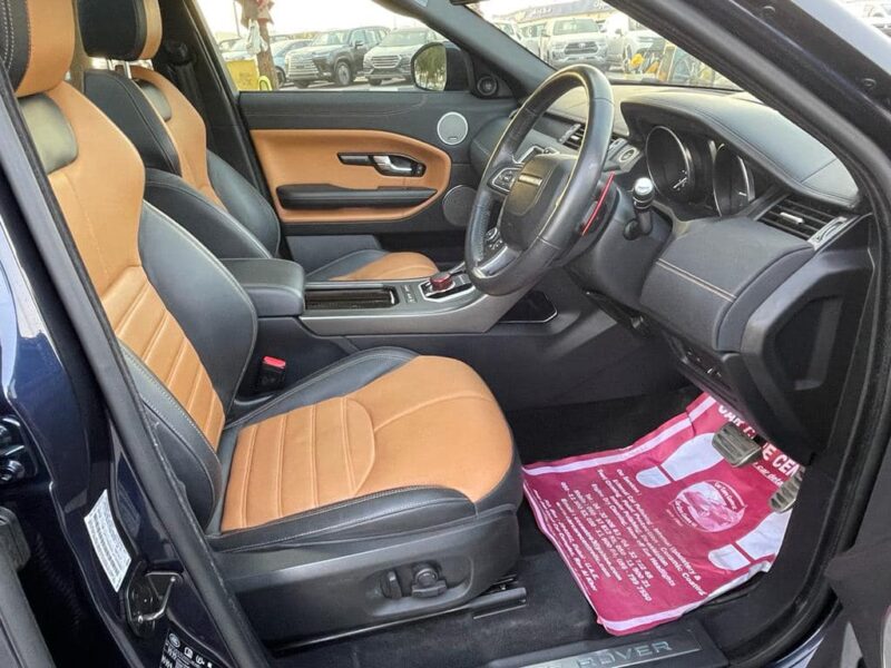 2018 Land Rover Range Rover Evoque 2.0 Litre TD4 Turbocharged Diesel Engine Blue Tan SUV