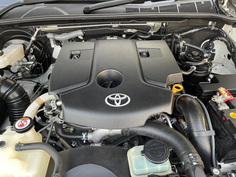 2019 Toyota Fortuner Crusade 2.8 Litres 4 cylinders Turbo Intercooled Engine White Red SUV