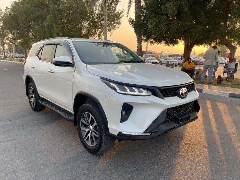 2019 Toyota Fortuner Crusade 2.8 Litres 4 cylinders Turbo Intercooled Engine White Red SUV