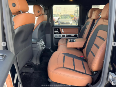 2019 Mercedes-Benz G 63 AMG 4.0 Litre V8 Biturbo Petrol Engine Black Brown SUV