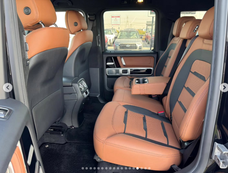 2019 Mercedes-Benz G 63 AMG 4.0 Litre V8 Biturbo Petrol Engine Black Brown SUV