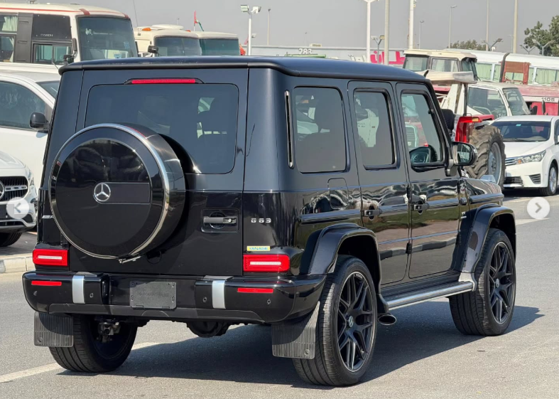 2019 Mercedes-Benz G 63 AMG 4.0 Litre V8 Biturbo Petrol Engine Black Brown SUV