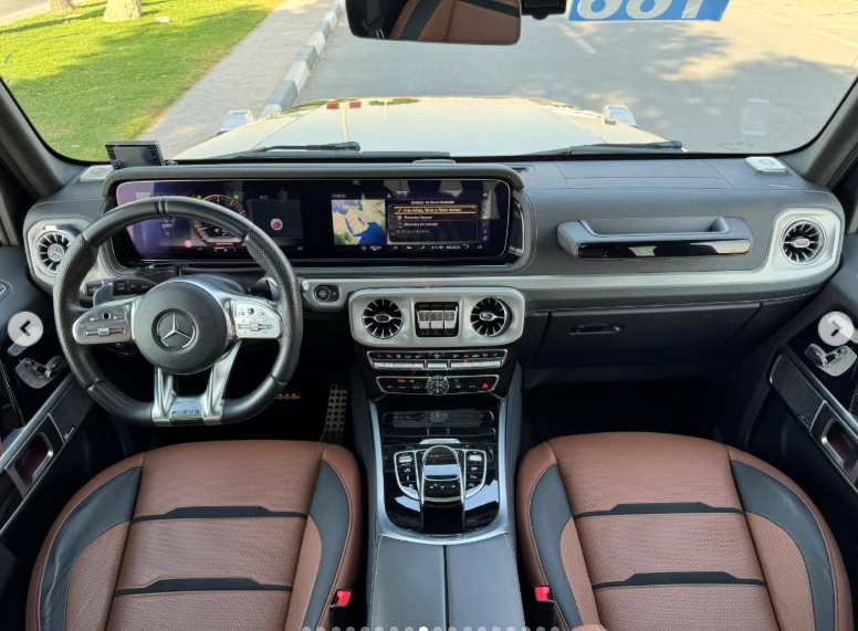 2019 Mercedes-Benz G 63 AMG 4.0 Litre V8 Biturbo Petrol Engine Black Brown SUV