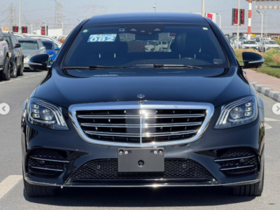 2019 Mercedes-Benz S-Class S 450L 3.0L V6 twin-turbocharged Petrol Black Luxury Sedan