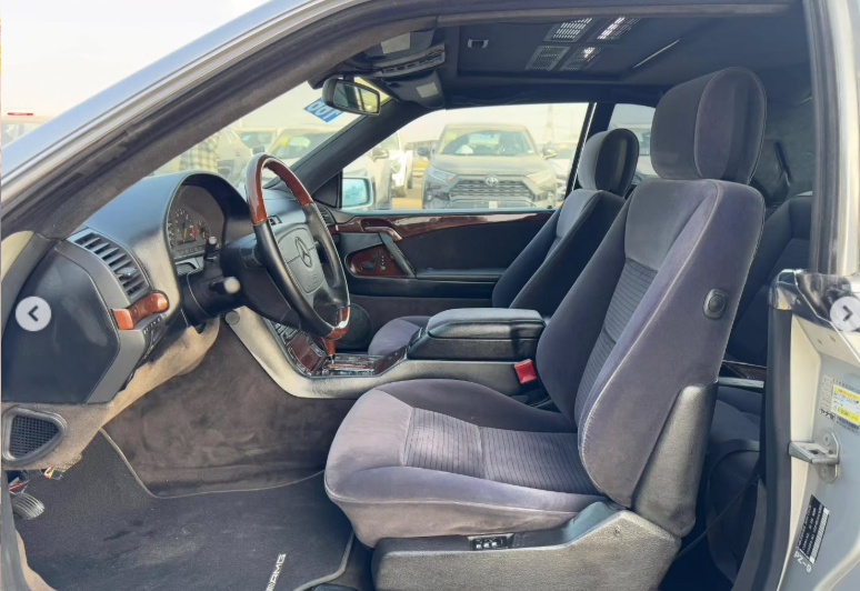 1994 Mercedes-Benz CL 600 6.0 Liter 12 cylinders Petrol Engine Grey Black 2-Door Coupe