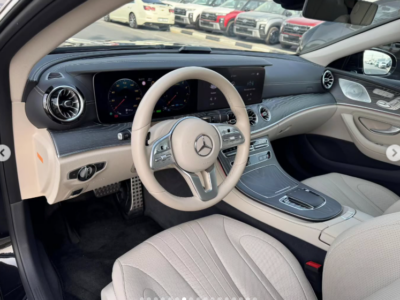 2021 Mercedes-Benz CLS 450 3.0-liter turbocharged inline-6 Engine Black Beige Luxury Sedan
