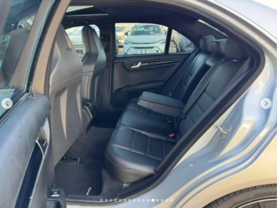 2014 Mercedes-Benz C 63 AMG Edition 507 6.2-liter V8 Petrol Engine Silver Black Sedan