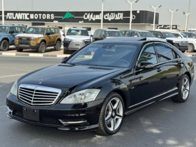 2012 Mercedes-Benz S550L AMG 4.6 Litres Twin-Turbo V8 Petrol Engine Black Sedan