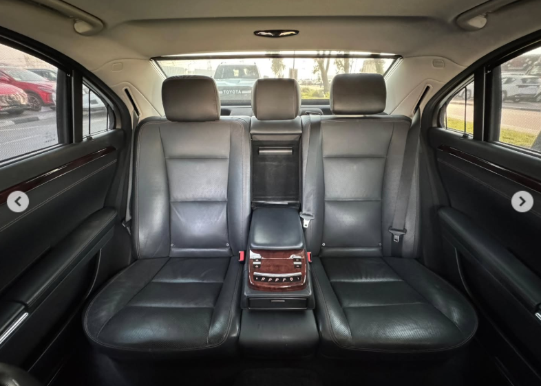 2012 Mercedes-Benz S550L AMG 4.6 Litres Twin-Turbo V8 Petrol Engine Silver Black Sedan
