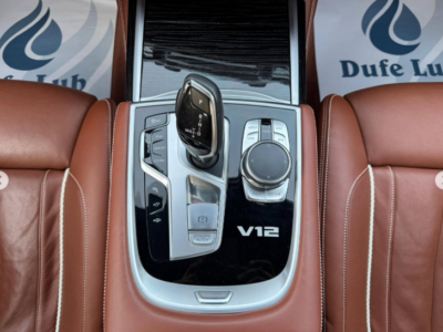 2017 BMW M760Li xDrive 6.6-liter TwinPower Turbo V12 Petrol Engine White Brown Luxury Sedan