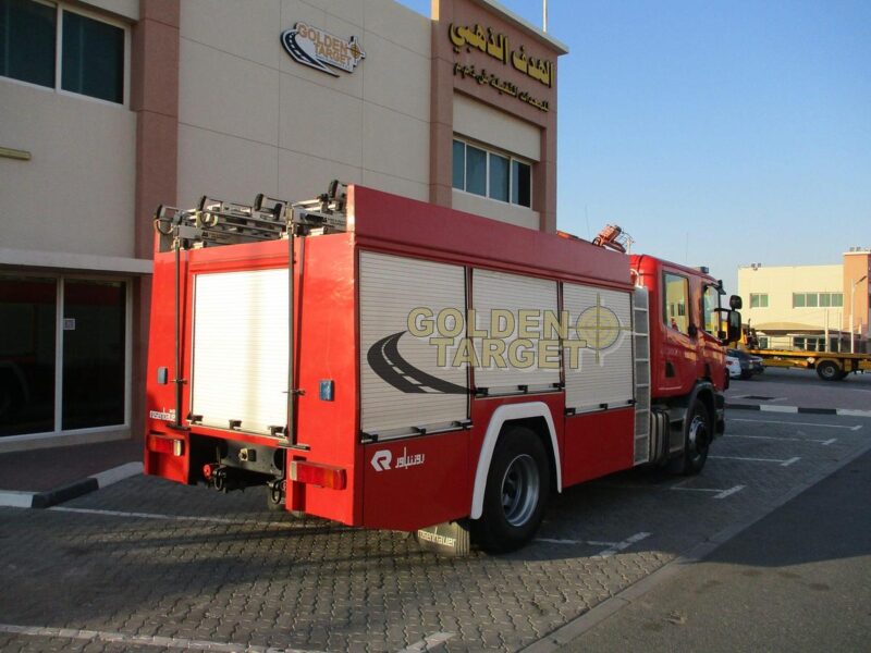 2001 SCANIA 94G 310 4x2 Fire Truck 6 Cylinders Diesel Engine Automatic Transmission Red