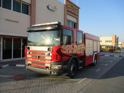2001 SCANIA 94G 310 4x2 Fire Truck 6 Cylinders Diesel Engine Automatic Transmission Red