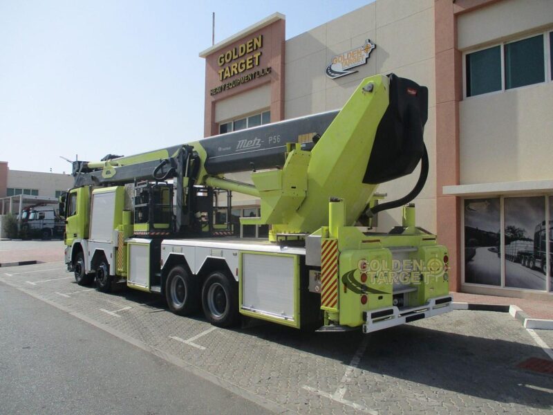 2008 Mercedes Actros 4140 8x4 Aerial Platform 6-cylinder Diesel Engine Automatic Yellow